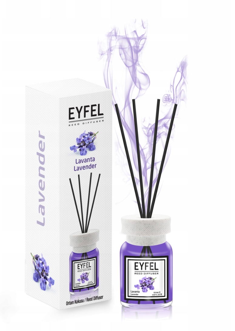 

Lawenda Eyfel Zapachy Do Domu Patyczki 120 ML