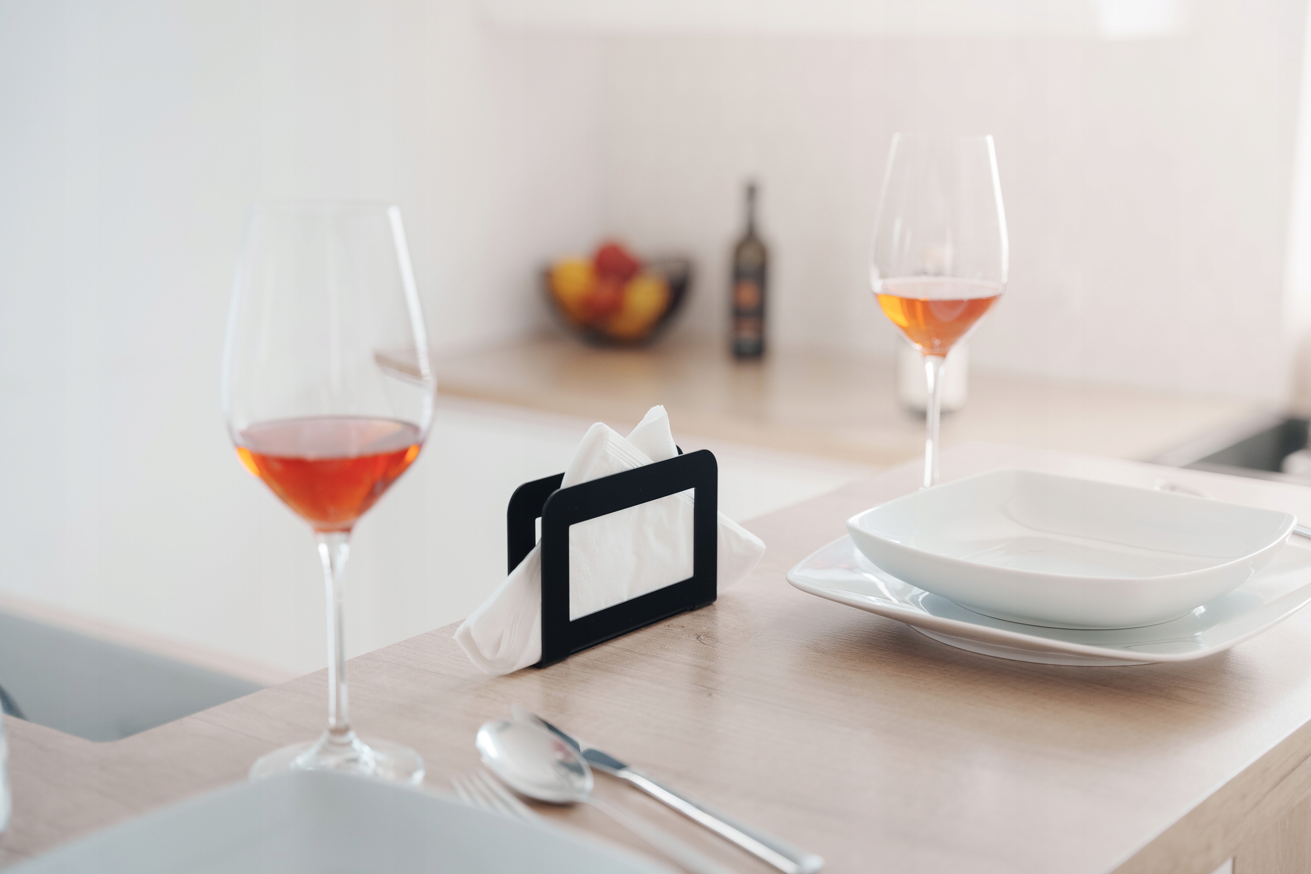 Serwetnik Rapta metal czarny 1 szt. Długość 14.5 cm