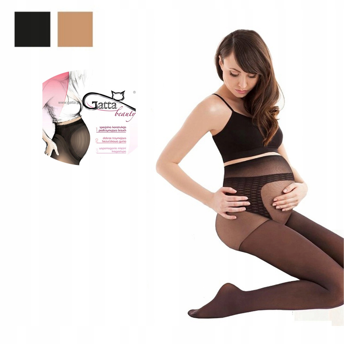 

Rajstopy ciążowe Gatta Body Protect 20 Den 4 L