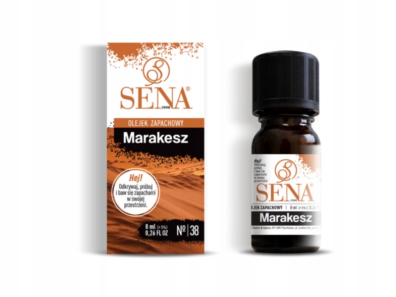 

Sena Olejek Zapachowy Zapach Marakesz 8 ML NO/38
