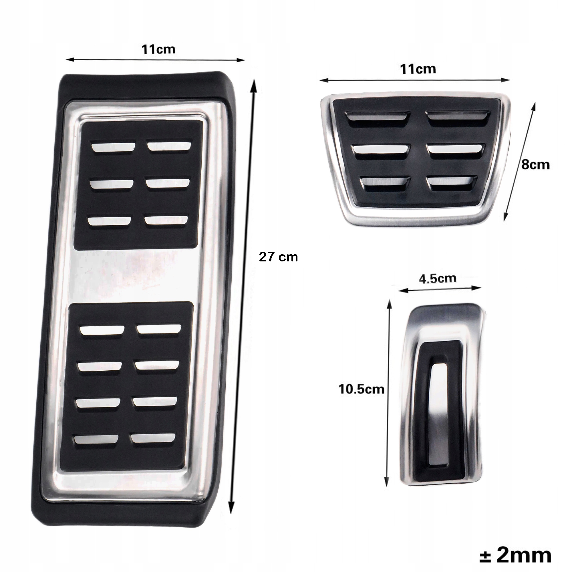 PEDÁLBETÉTEK HELYETTESÍTŐ SKODA OCTAVIA FABIA SUPERB SEAT IBIZA LEON-HOZ Gyártói katalógusszám GPworkshop5905600791349