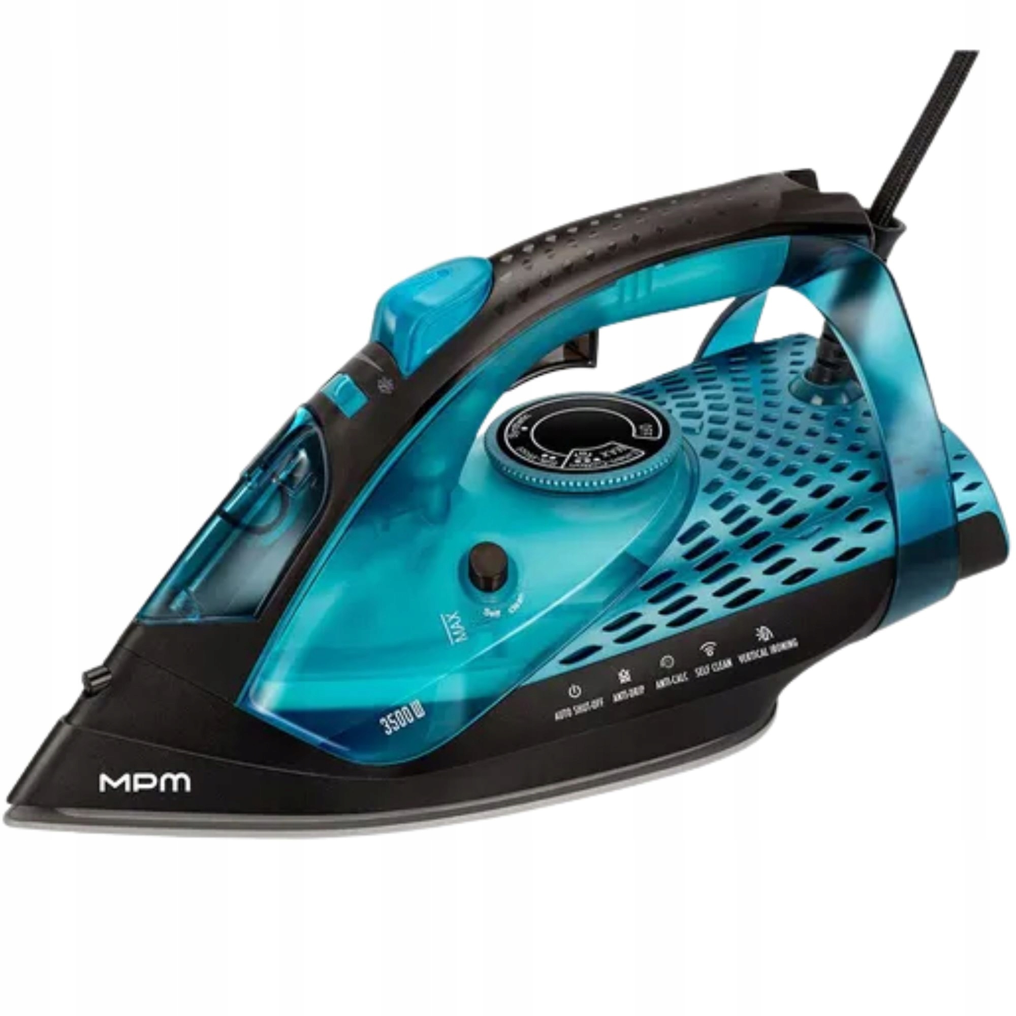 Żelazko parowe Mpm MZE-29 Stopa ceramiczna 3500W Spryskiwacz