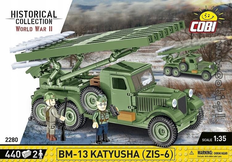 BM-13 Katyusha ZIS-6. WW2 kolekcja historyczna (2280)