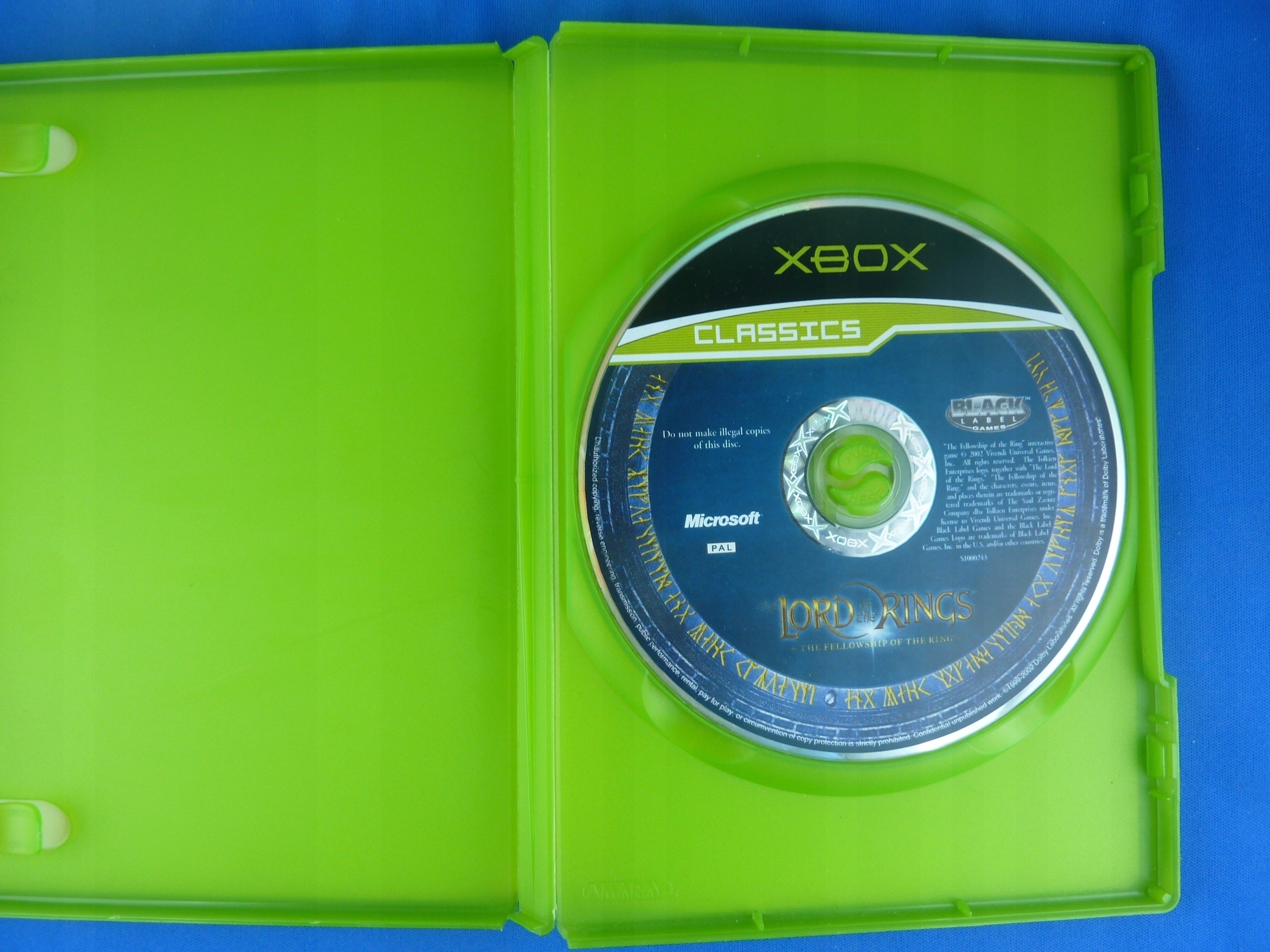 LORD OF THE RINGS THE FALLOWSHIP DRUŻYNA PIERŚCIENIA płyta bdb XBOX CLASSIC Tematyka gry akcji