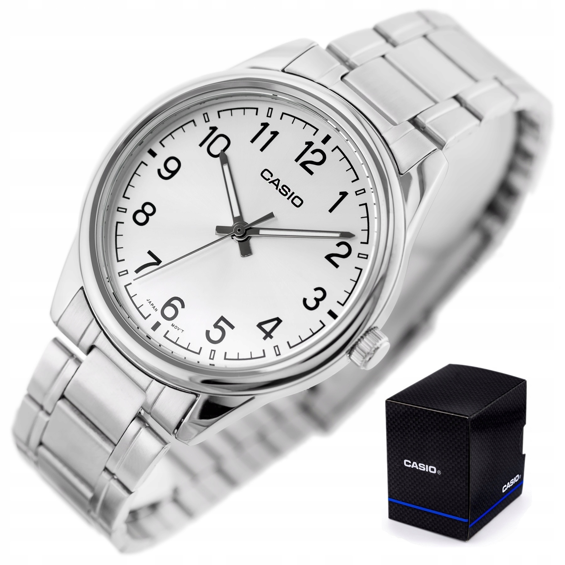 Pánské Hodinky Casio Draxler Box Gravírování náramek číslice ocelový klasický