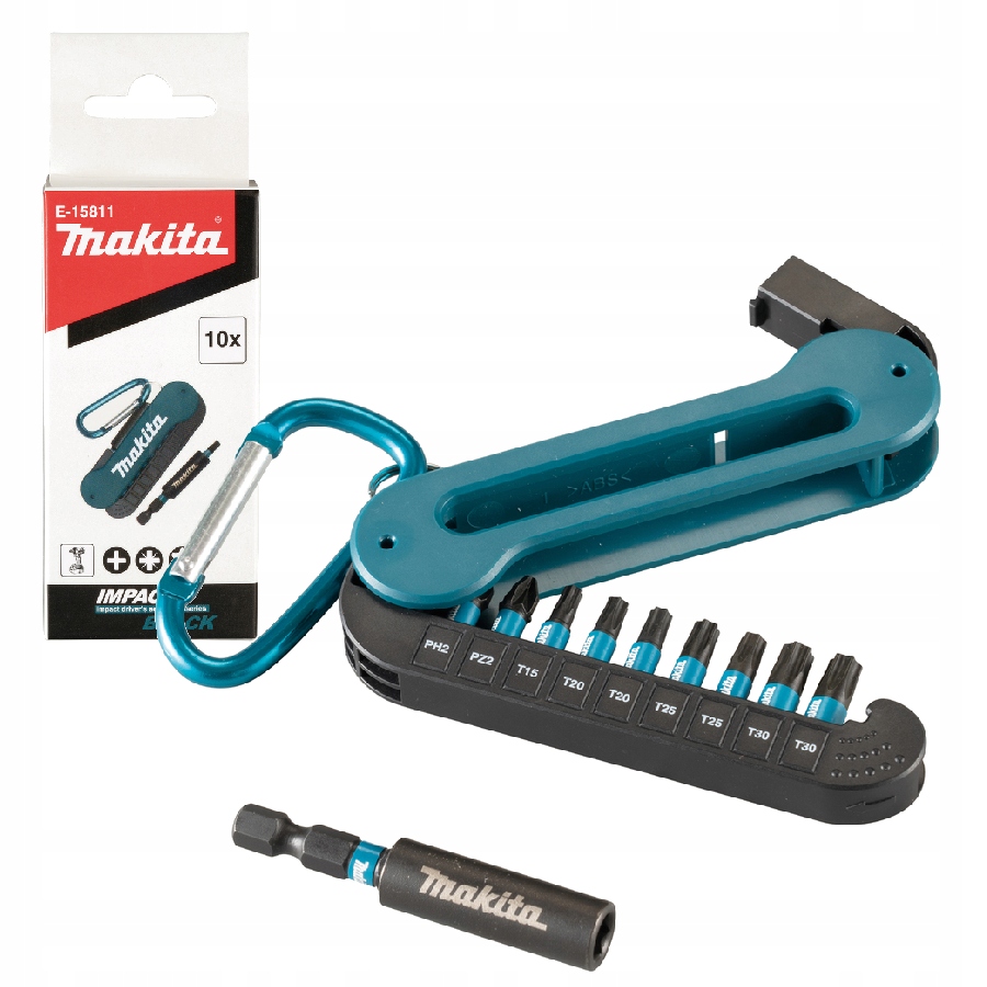 

Zestaw Bity Udarowe 25mm 10szt E-15811 Makita