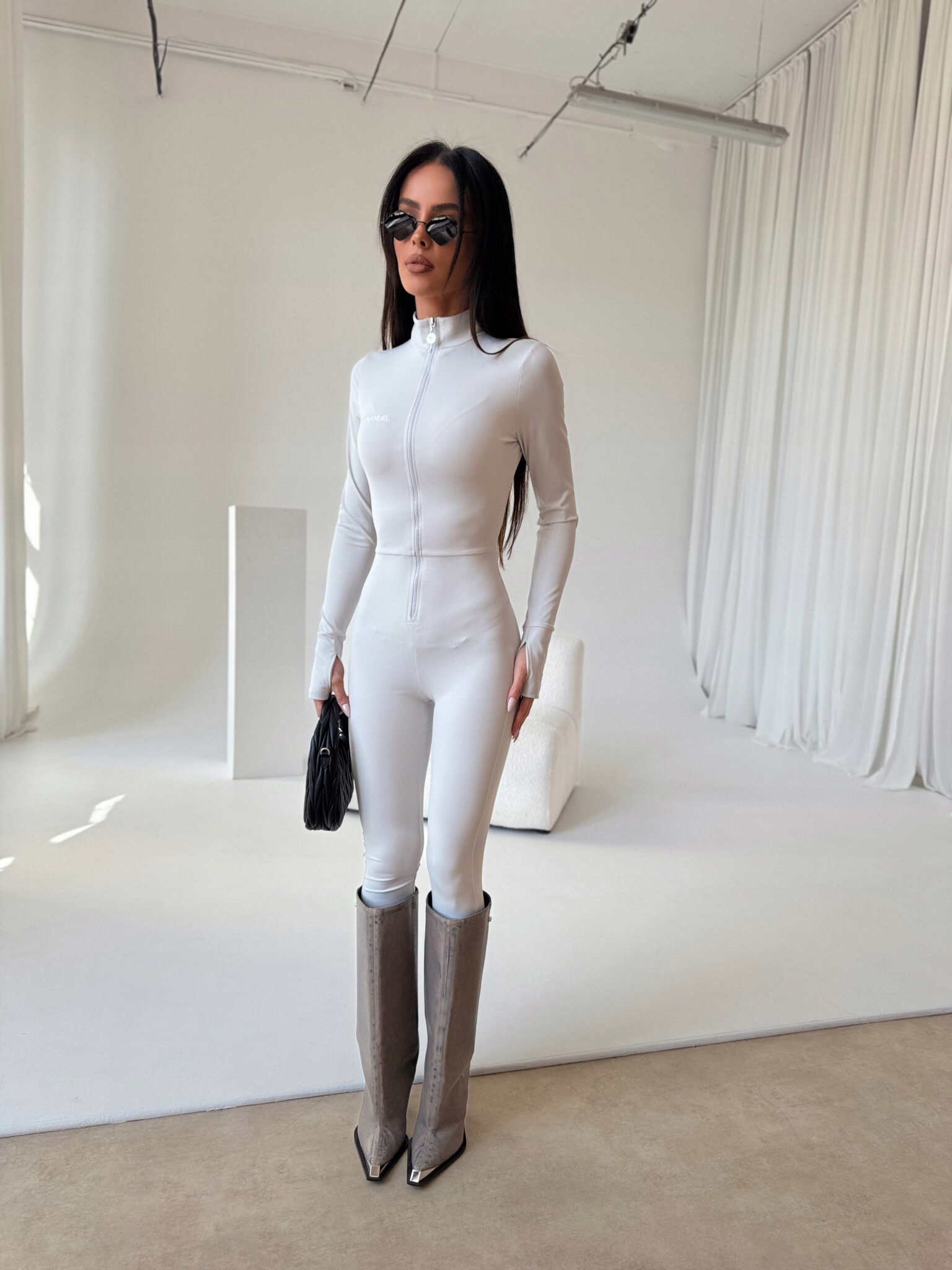 Kombinéza Rumors La Manuel Šedá Modelující Xs 34 Lamanuel