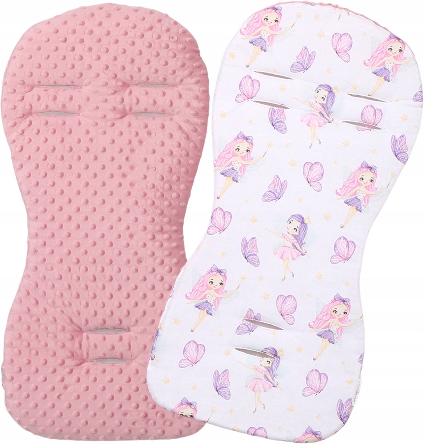 ПОДКЛАДКА ДЛЯ КОЛЯСКИ MINKY ХЛОПОК ДВУСТОРОННЯЯ BABYMAM