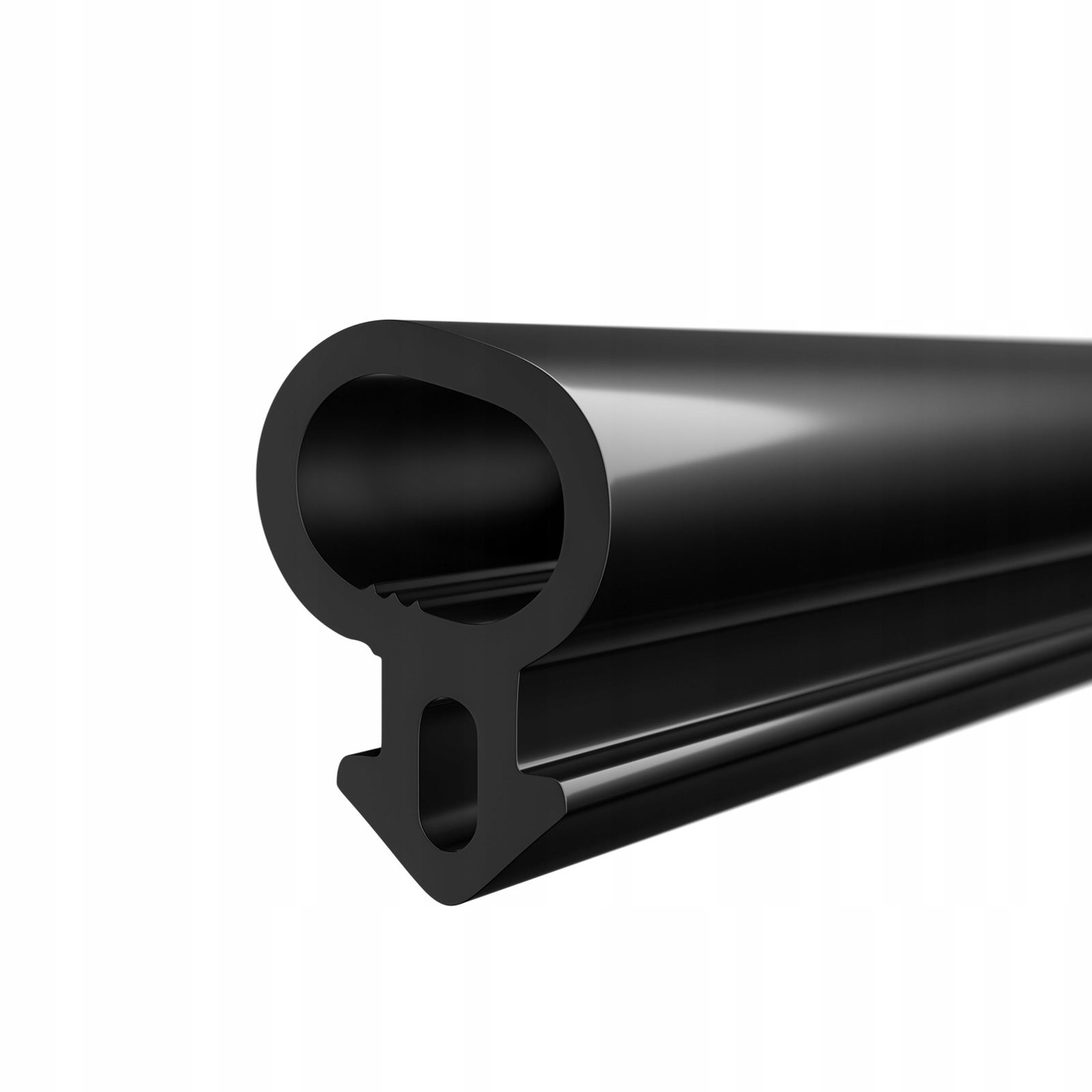 Okenní těsnění pro okna Pvc Černá Elastická Panorama S-232 100 m