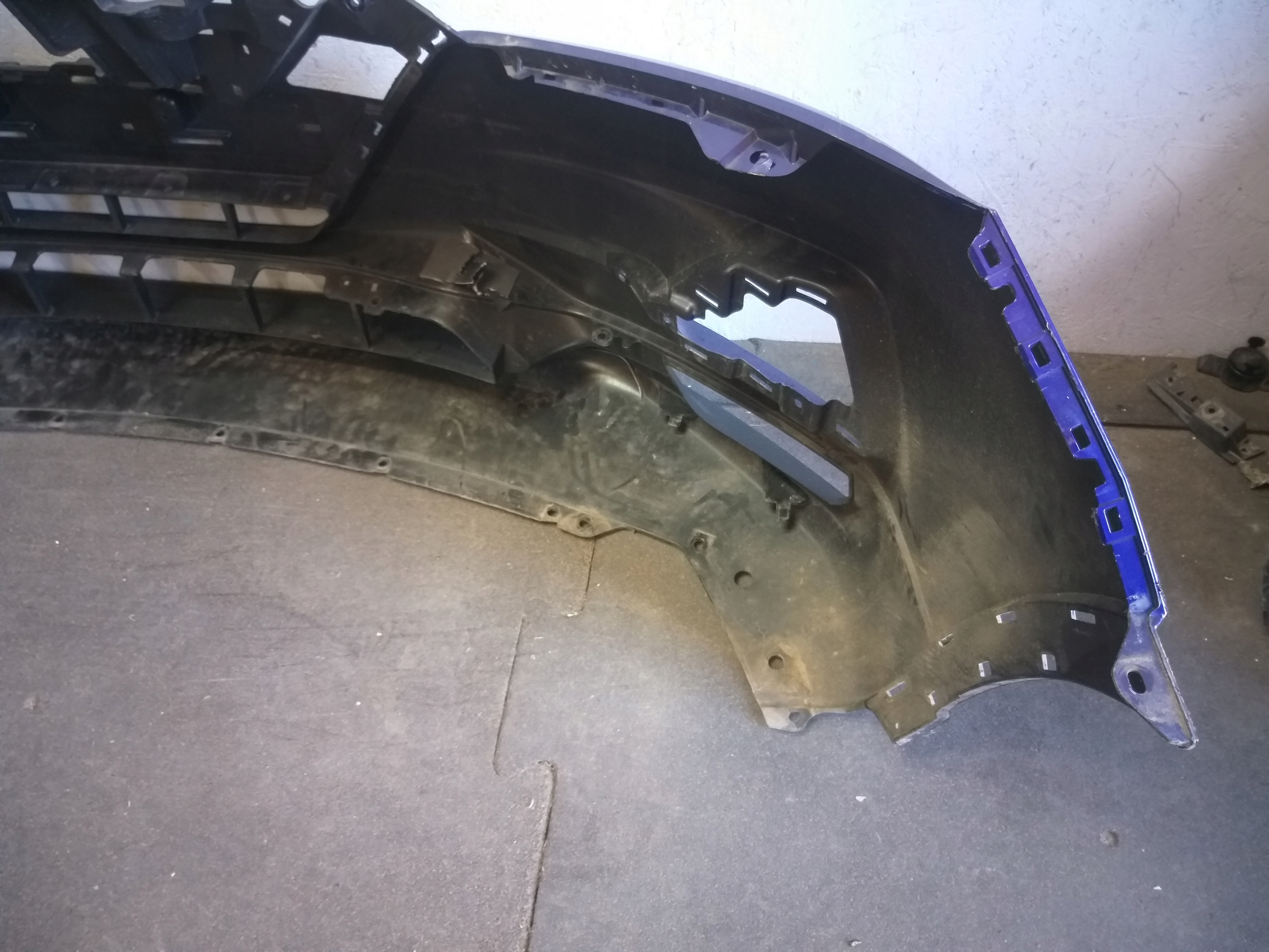 bumper front NISSAN QASHQAI J11 LIFT 17