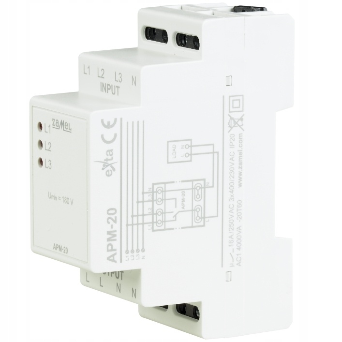 Automatyczny przełącznik faz APM-20 Zamel