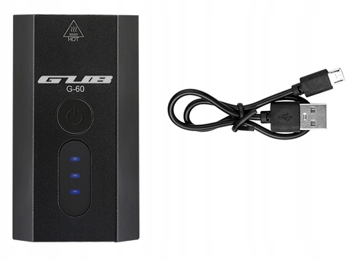 lampka rowerowa Przód GUB G-60 ładowanie USB 360*