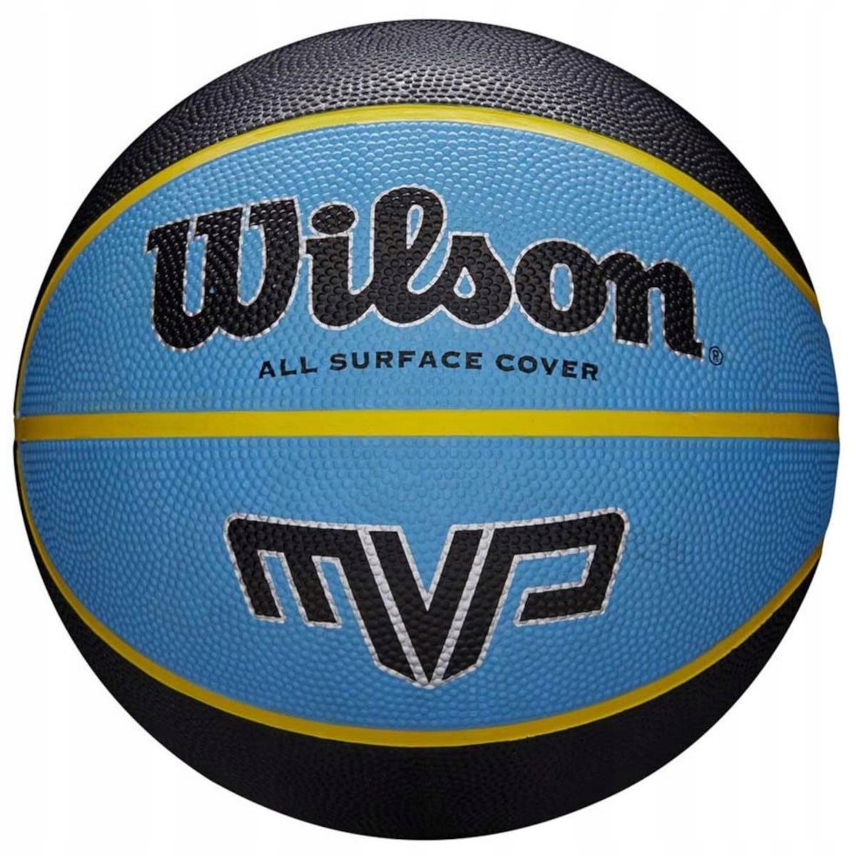 PIŁKA DO KOSZYKÓWKI WILSON MVP R.7 CZARNO-NIEBIESKI