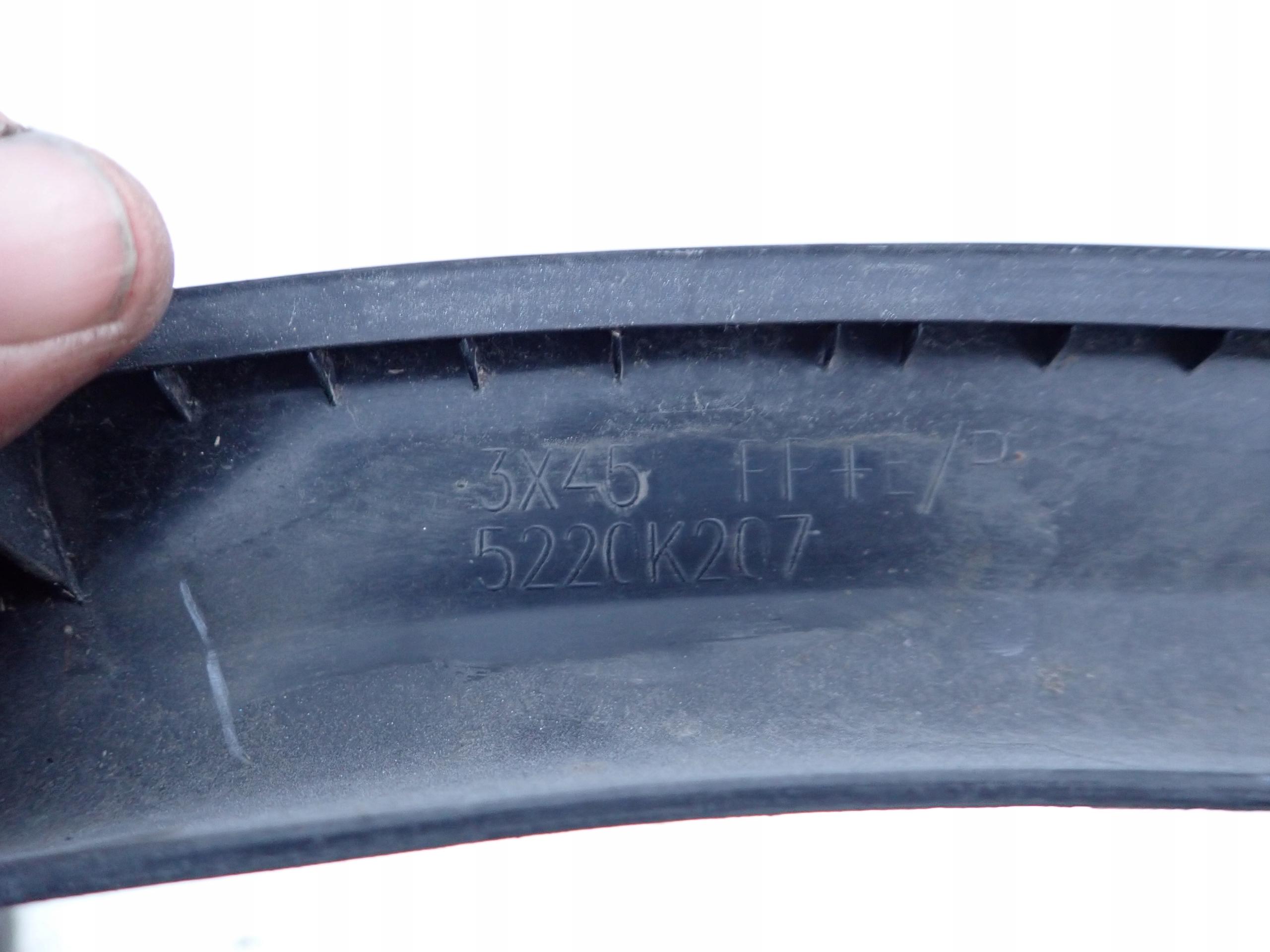 MITSUBISHI ASX LIFT 13- moulding fender left front