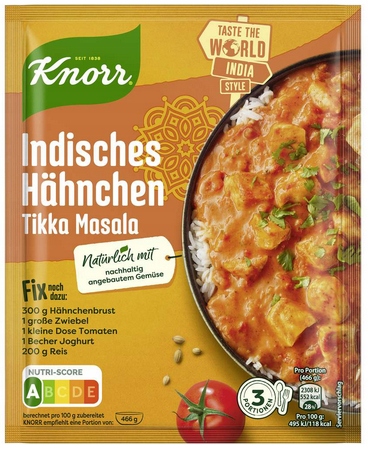 KNORR * FIX INDYJSKI KURCZAK TIKKI MASALA DE