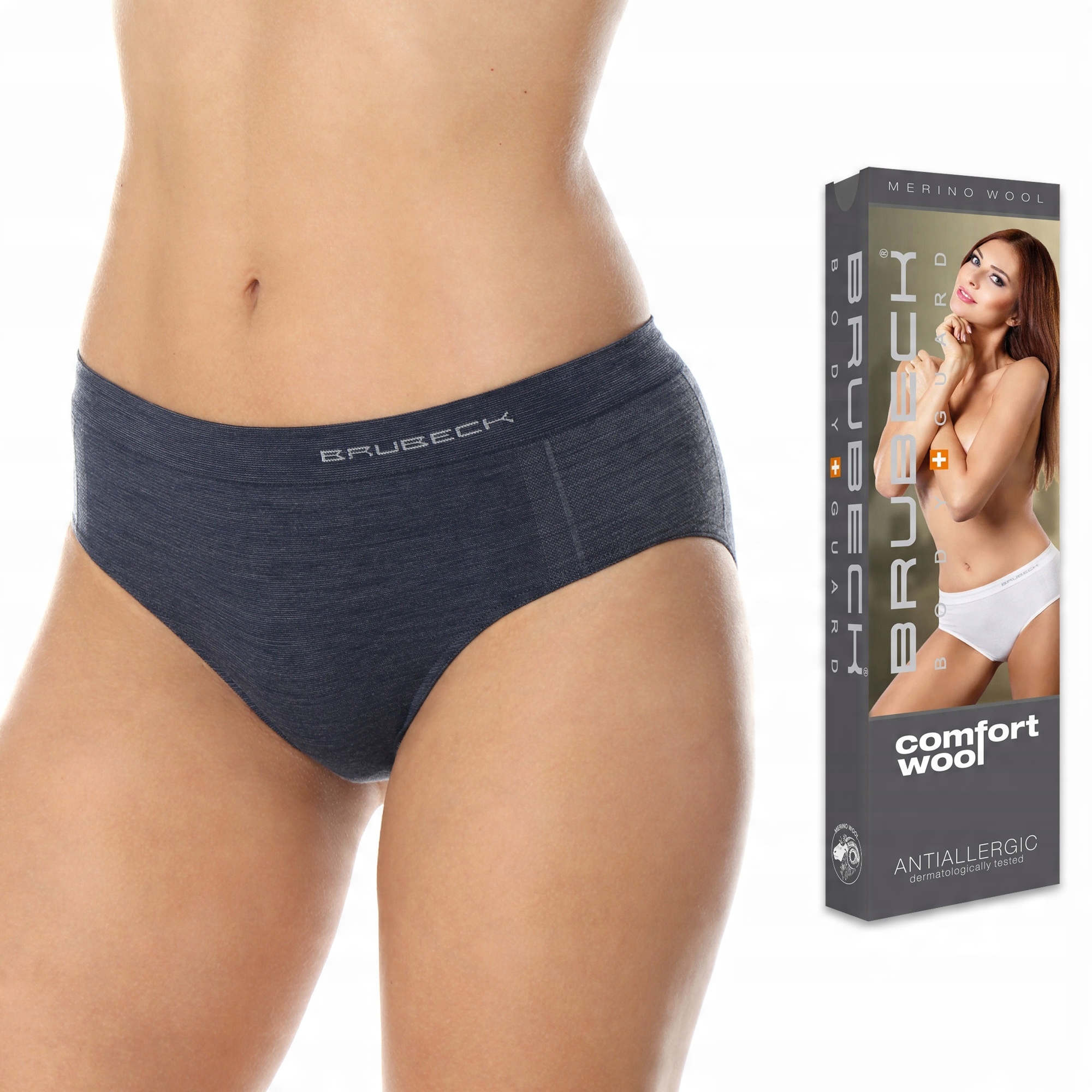 

Majtki damskie biodrówki Brubeck HI10080 - L