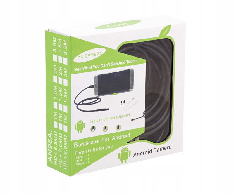 Kamera inspekcyjna endoskop USB Windows, Android Marka APT