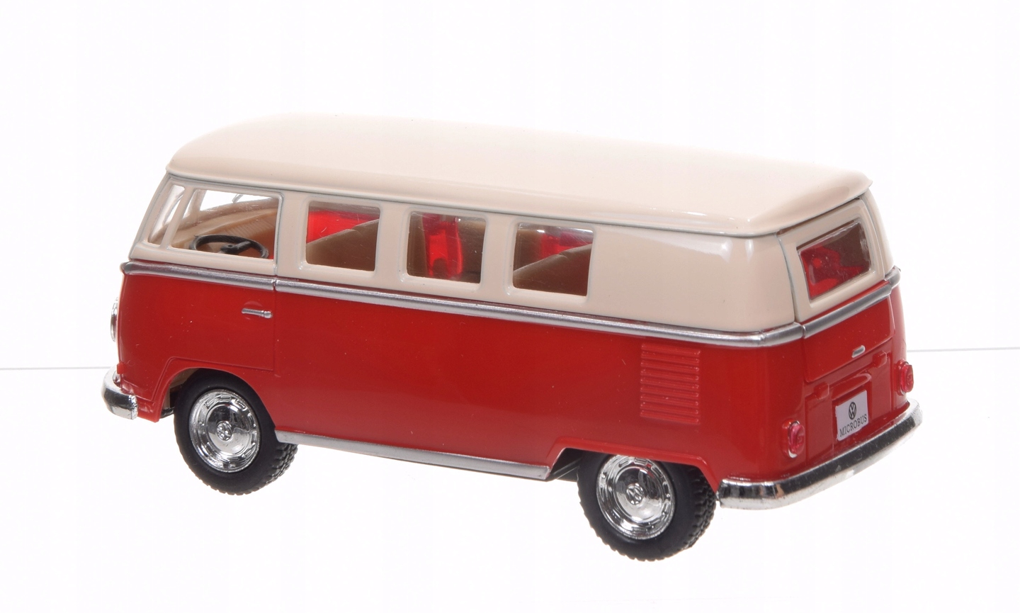 AUTO METALOWE VW BUS CLASSICAL OGÓREK VOLKSWAGEN Materiał guma metal plastik