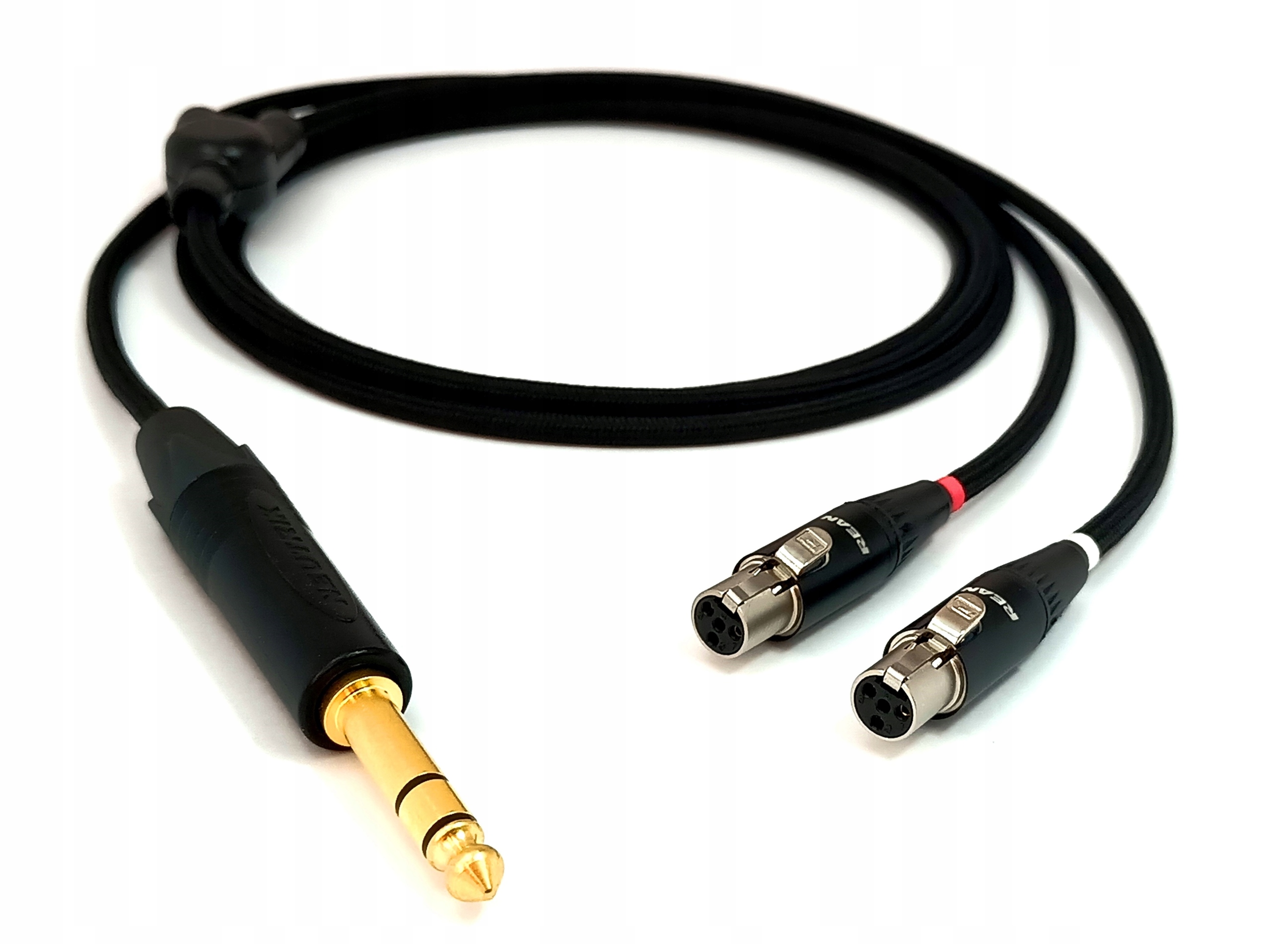 Kábel pre slúchadlá Audeze LCD ručne vyrobený 6,3 mm Canare L-4E5C