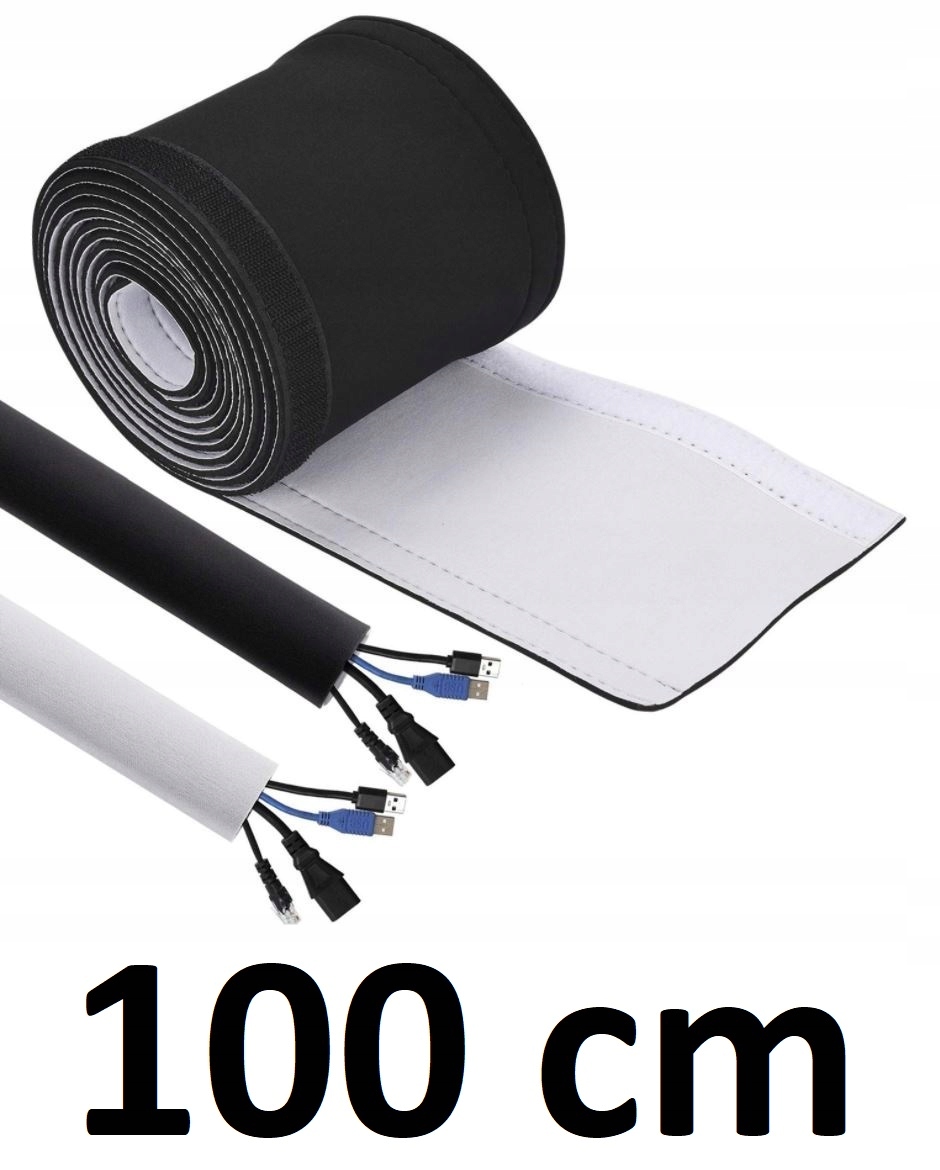 

Neoprenowy organizator maskownica do kabli 100 cm