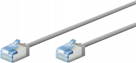 Kabel Lan Patchcord Cat 6A Extra Flex szary 5m