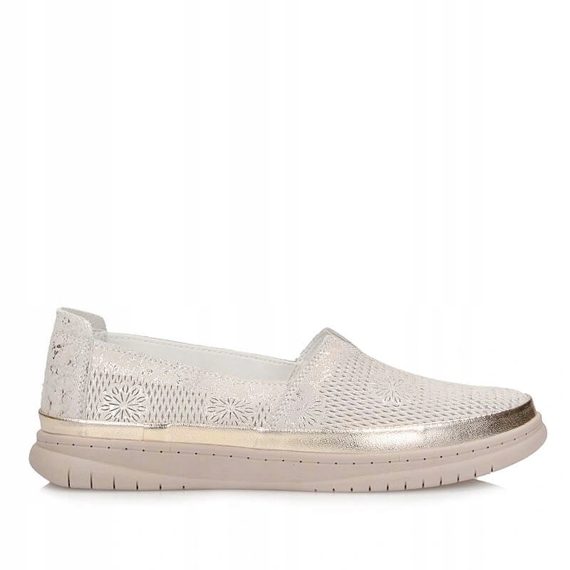 Dámské polobotky Filippo DP7660/26 Go zlaté, nazouvací, kožené