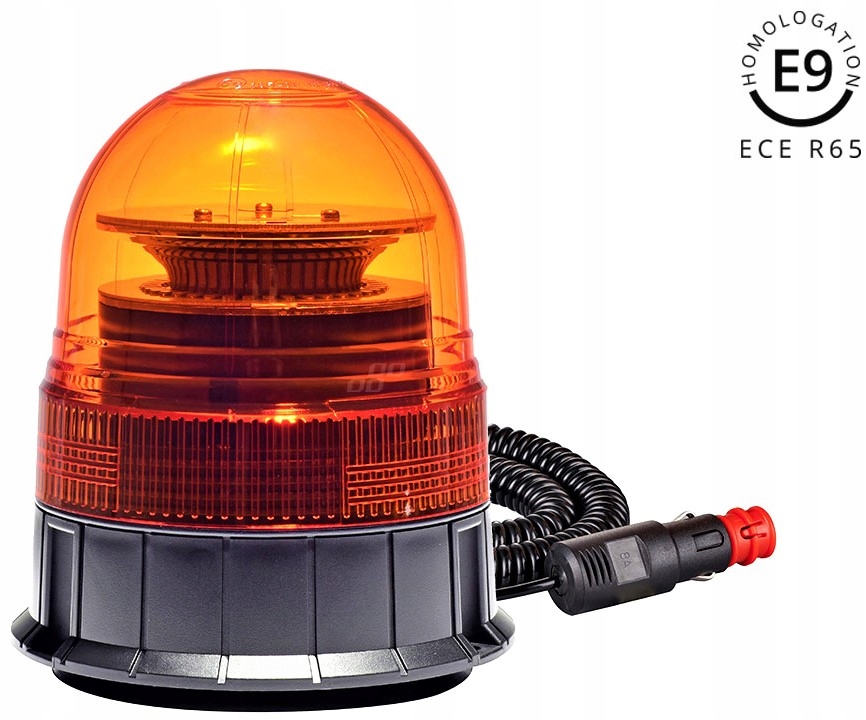 MAGNETYCZNA LAMPA OSTRZEGAWCZA KOGUT LED 12/24V