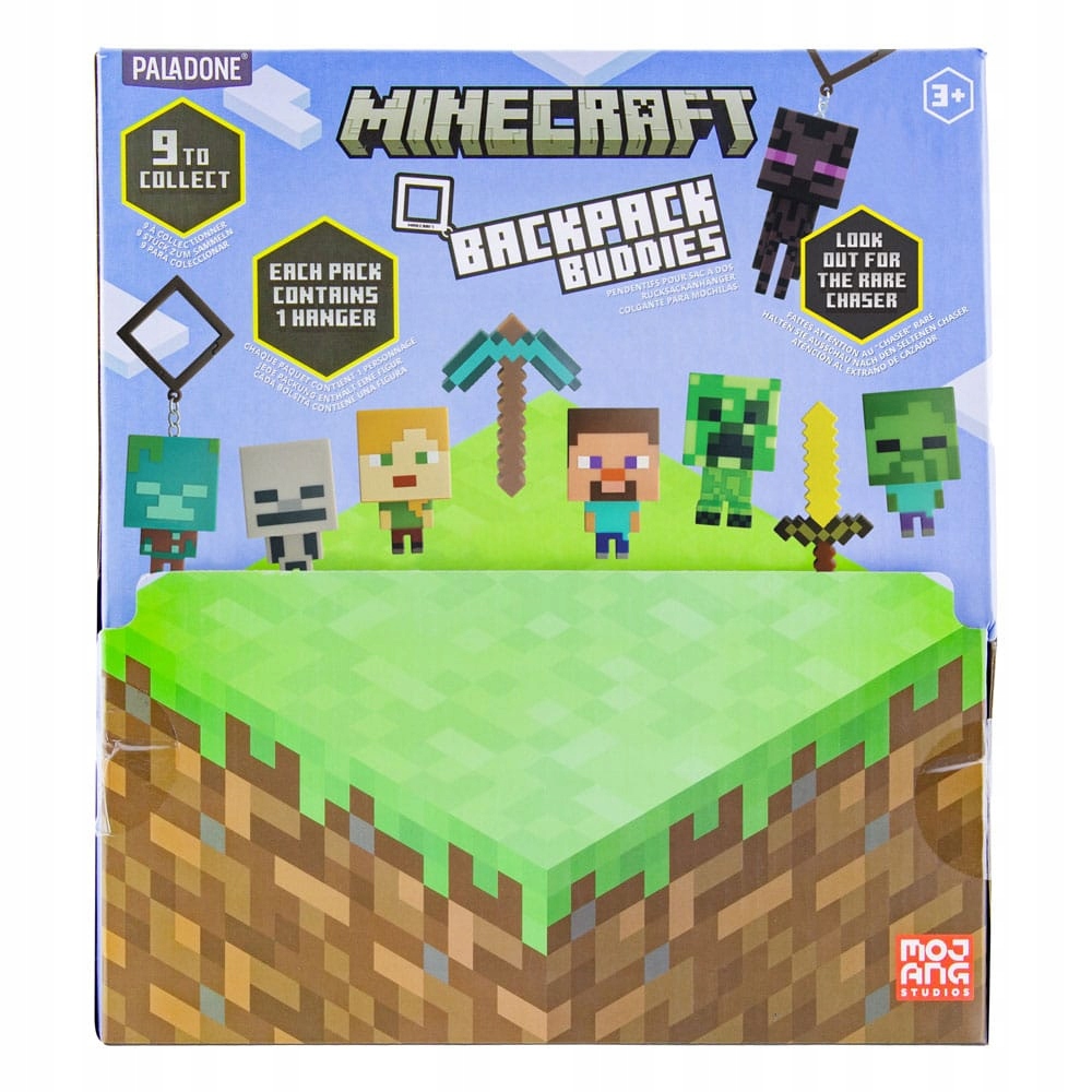 Minecraft Batůžky Tajemné Sáčky Série 4 Display (24)