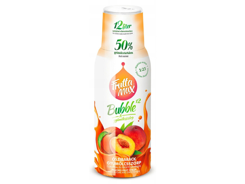 

Syrop Fruttamax Brzoskwinia 500 ml