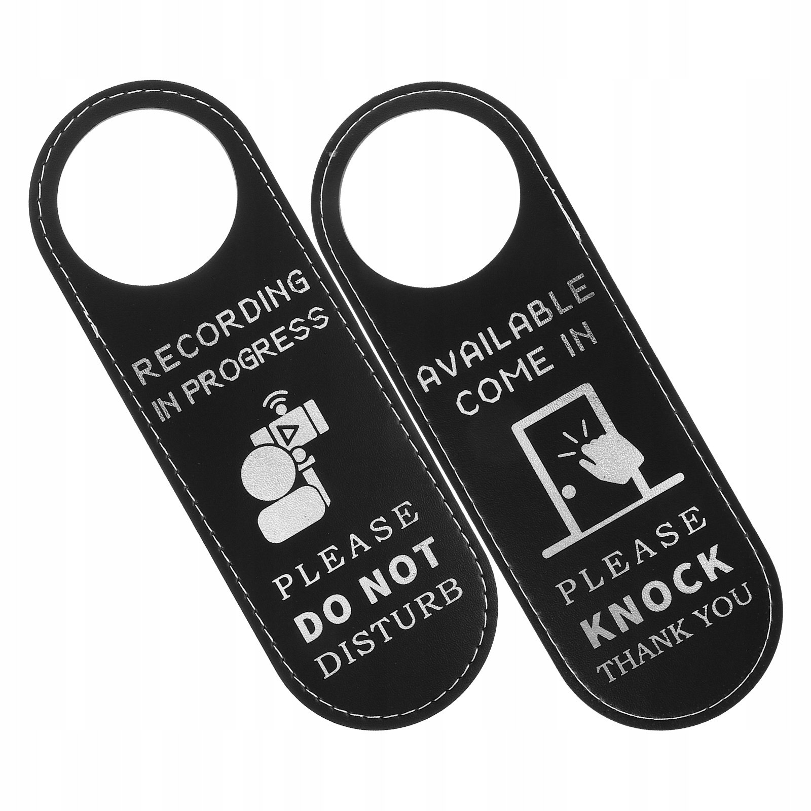 ZNAKI NUMER DOMU KLAMKI 2 SZT. BIUROWE Marka bez marki