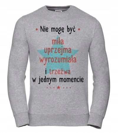 Dámská Mikina I Can't Be Mile, velikost 3XL, šedá