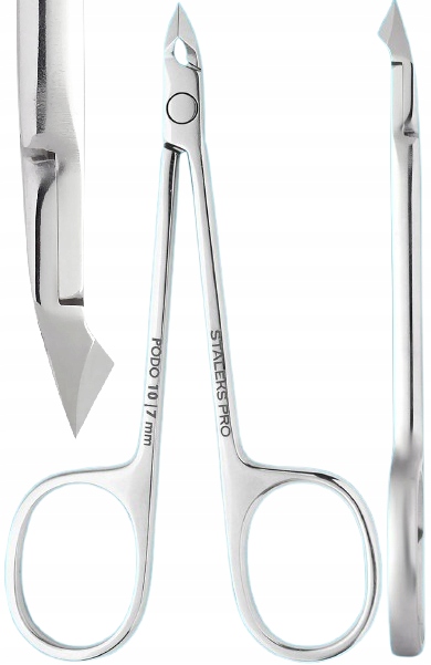 Staleks Podologické kleště ve tvaru nůžek na odstraňování kůže Podo 7 mm