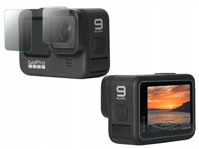 

GoPro Hero 9 Black Szkła Ochronne Hartowane