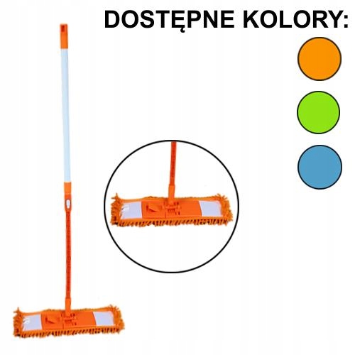 Levně Žinylkový mop s flexibilním úchytem pro efektivní úklid
