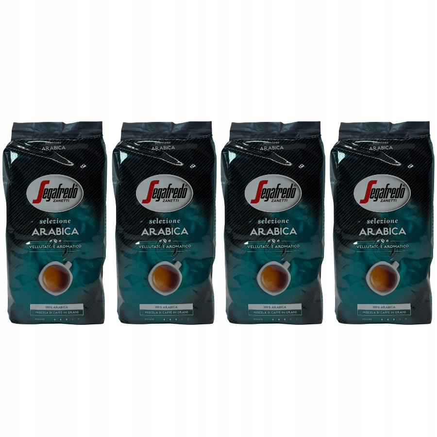 4x Kawa ziarnista Segafredo Selezione Arabica 250g