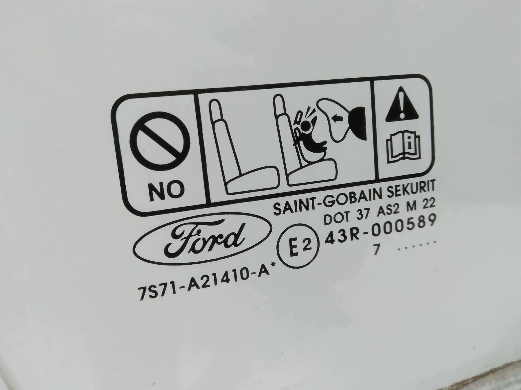 window door right front Ford Mondeo Mk4 (2007-2014)
