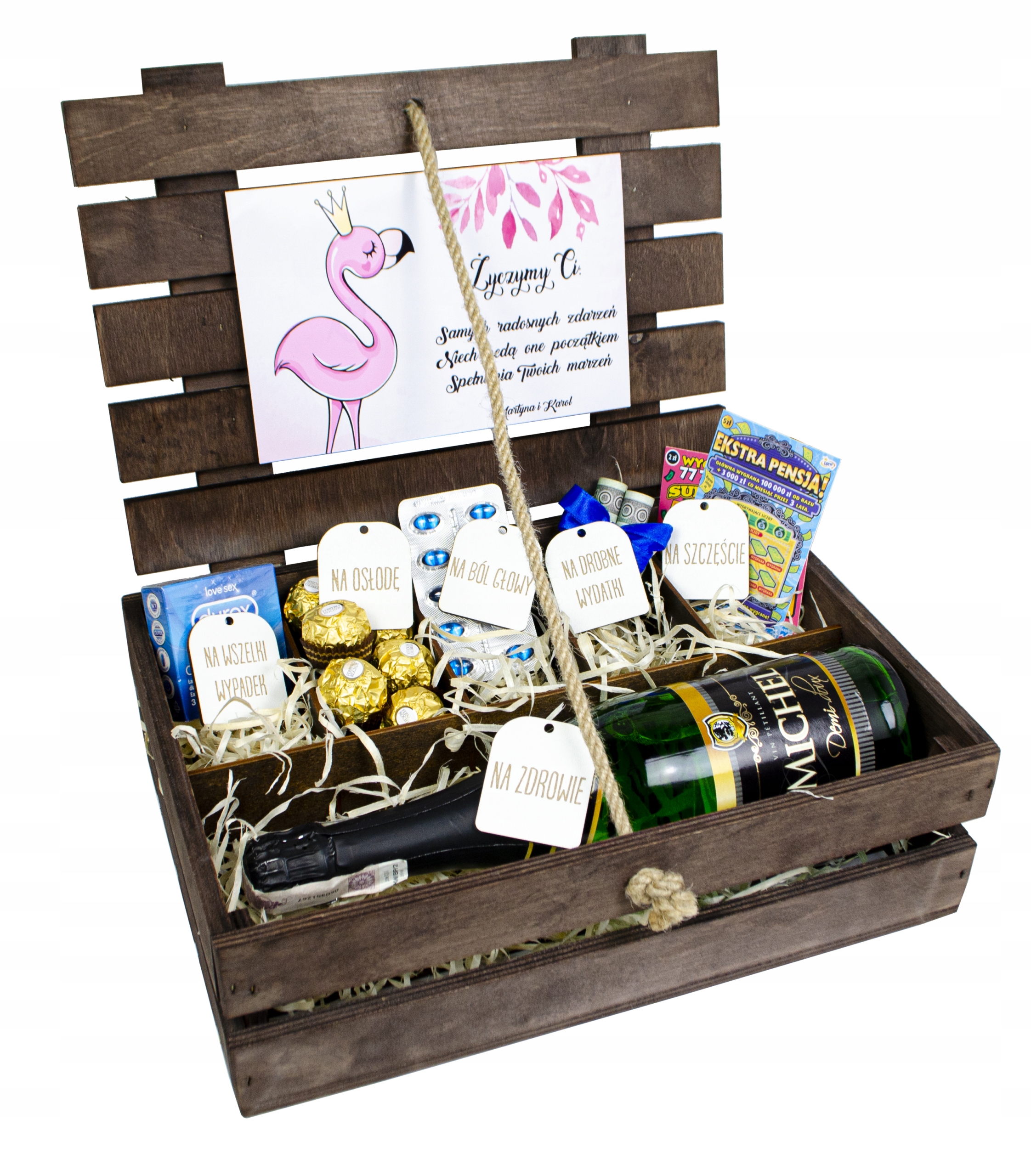 

Niezbędnik Pudełko Na Urodziny 18 30 40 50