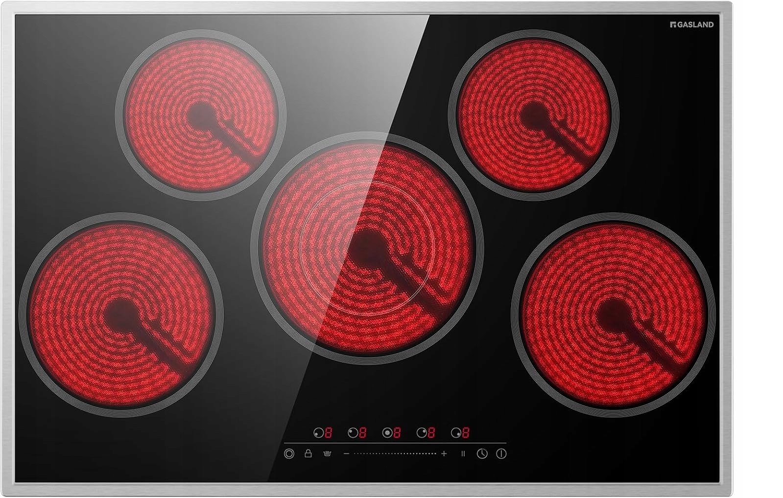 Gasland CH775BF20B keramická celektrická deska 77 cm 5 zón 8200 W