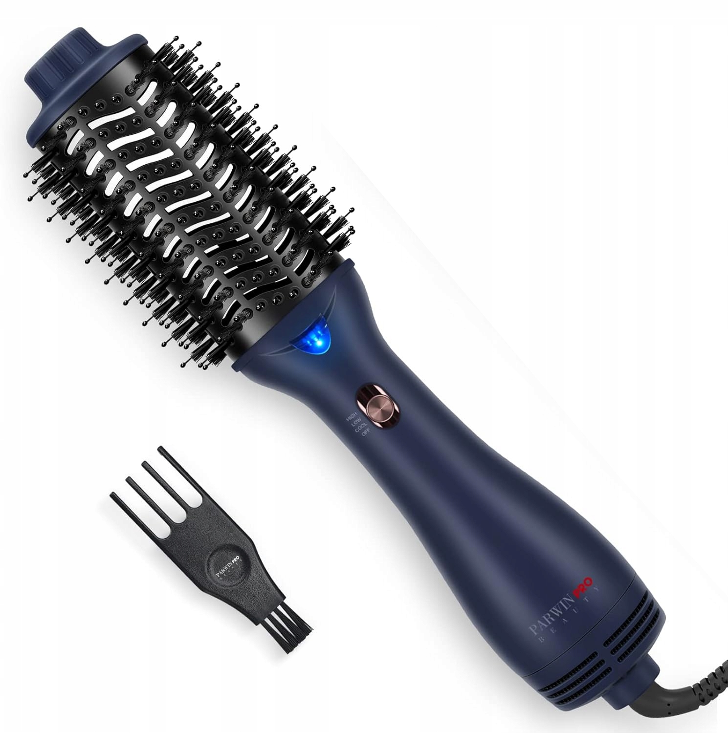 fén a kulma kartáč Parwin Pro Beauty 4v1, 1000 W