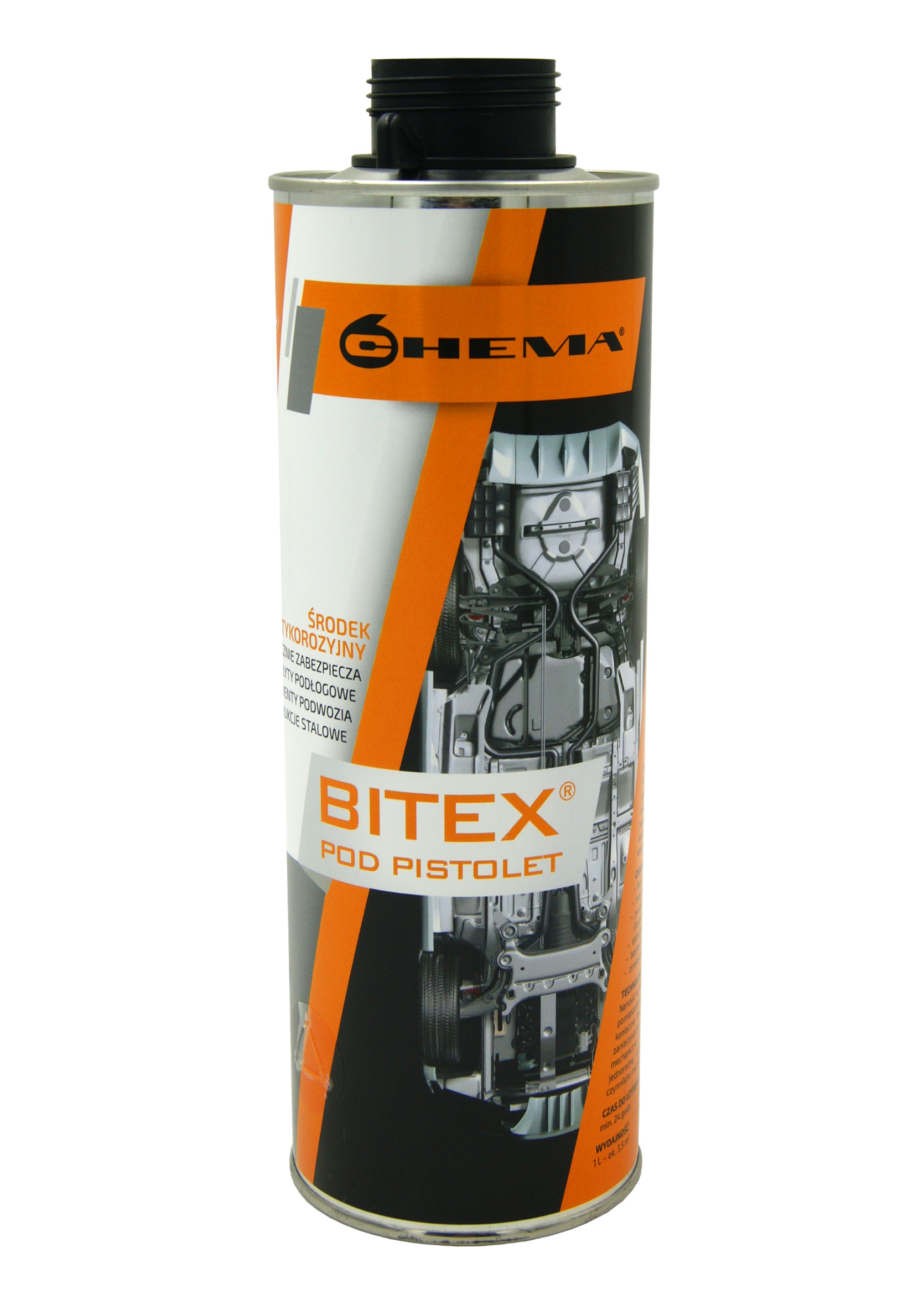 BITEX 1KG KONSERWACJA PODWOZIA NA PISTOLET