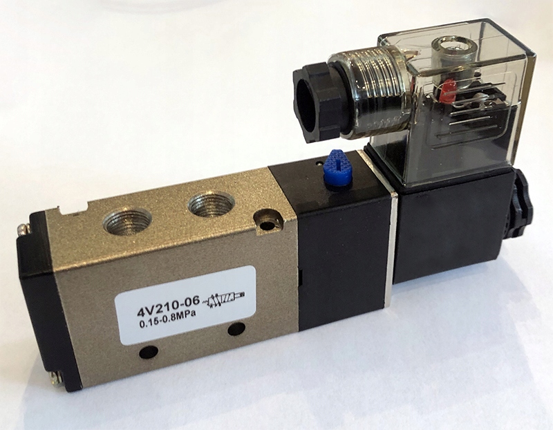 Elektroventil 5/2 1/4" 220 V Ac Monostabilní