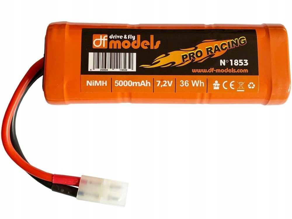 

Akumulator 7,2V 5000mAh NiMH Tamiya Df Models