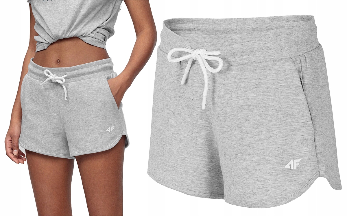 

4F Spodenki Damskie Dresowe Krótkie Szorty SKDD015