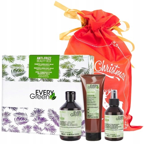 Every Green Zestaw Prezentowy Do Włosów Puszących Się Szampon Maska Odżywka