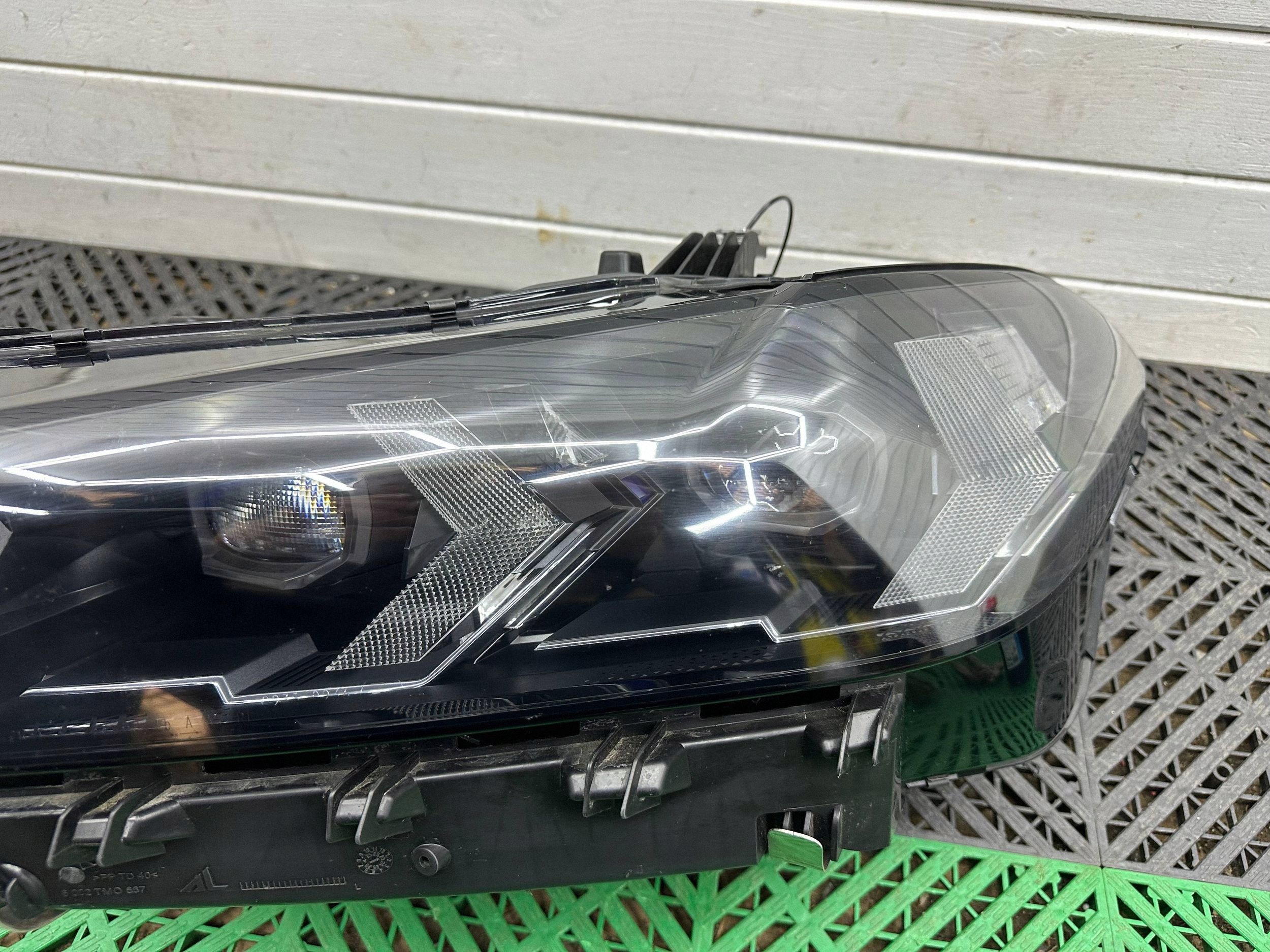 light front side left BMW X5 G05 X6 G06 LCI LIFT SHADOW BLACK 5A8E115