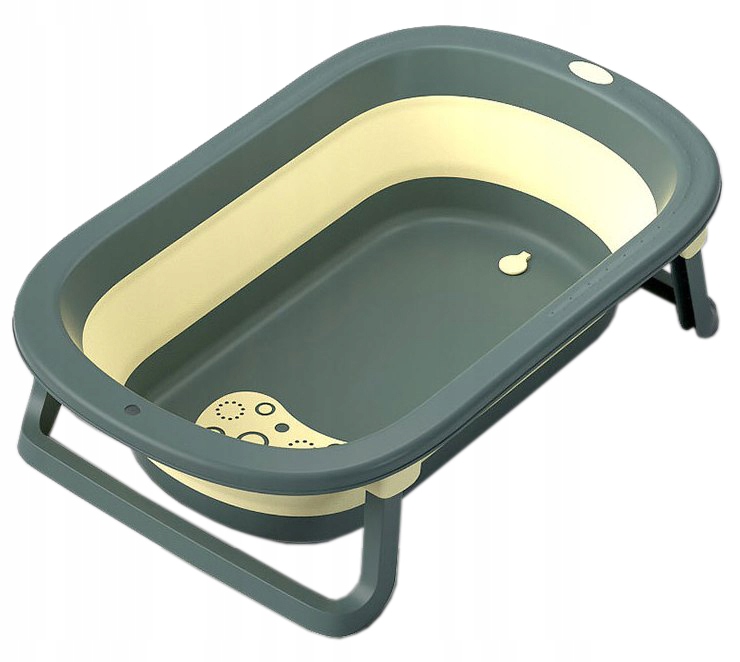 SILIKONOWA SKŁADANA WANIENKA TURYSTYCZNA 2 KOLORY