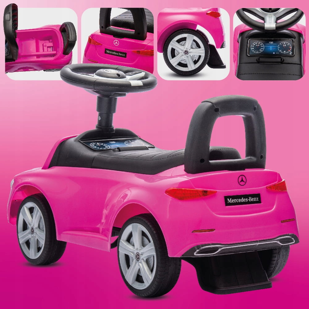 Jeździk dla dzieci Chodzik Pchacz Mercedes C-Class Schowek oparcie roczek Kod producenta J05.039.0.5