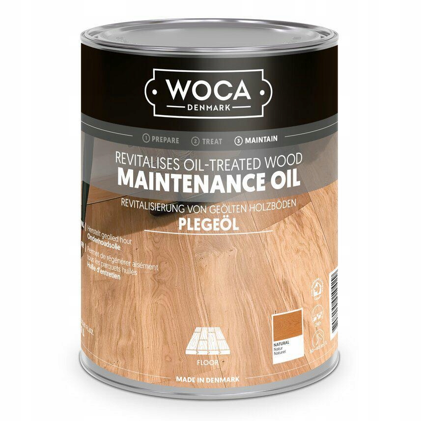 Olej pielęgnacyjny Woca Maintenance Oil Naturalny 0,75l