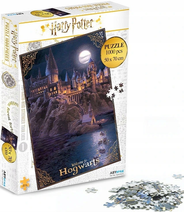 

Puzzle Harry Potter Hogwarts Nocą 1000 El Hogwart
