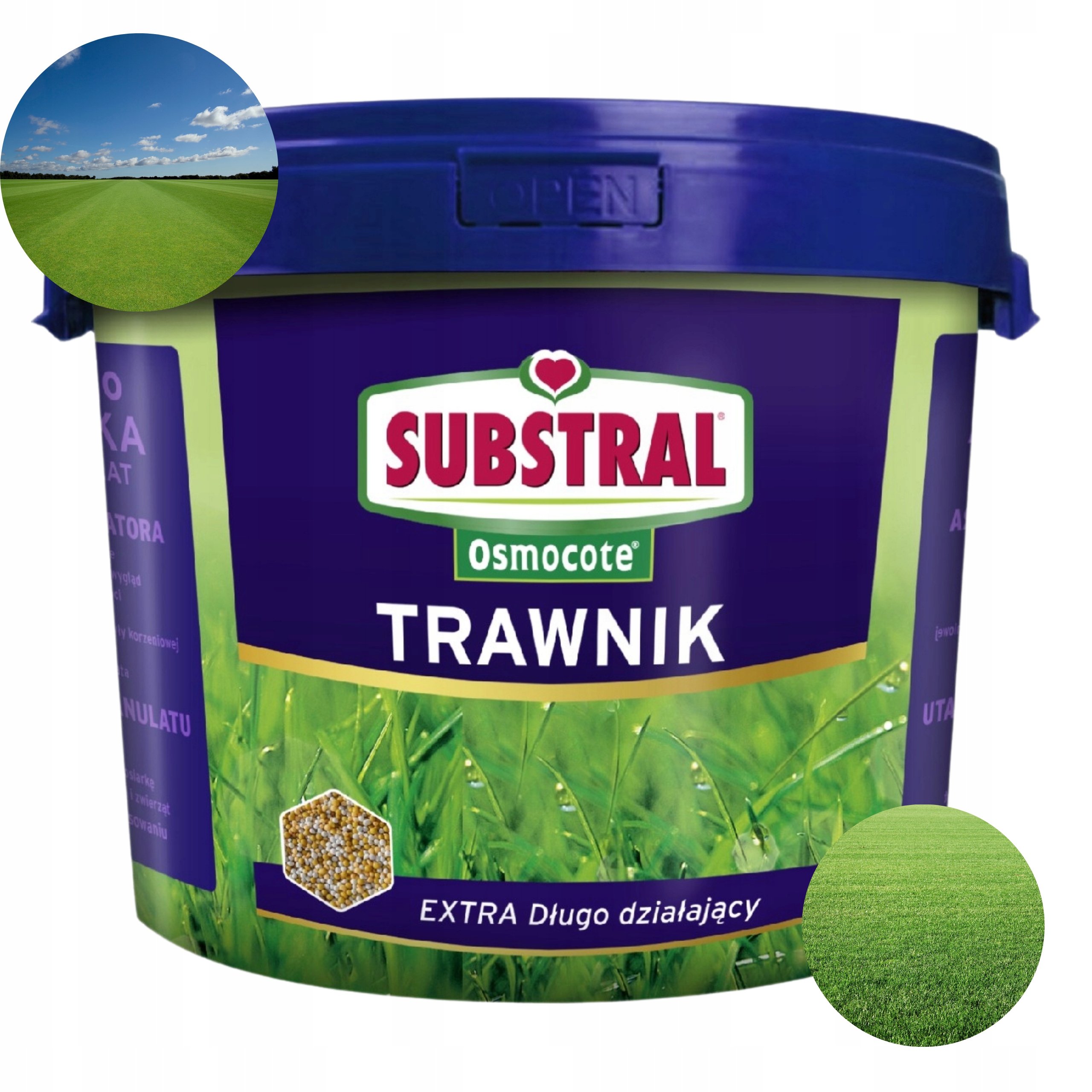 Substral Hnojivo Na Trávu Osmocote 2V1 Viaczložkový Granulát 15 Kg